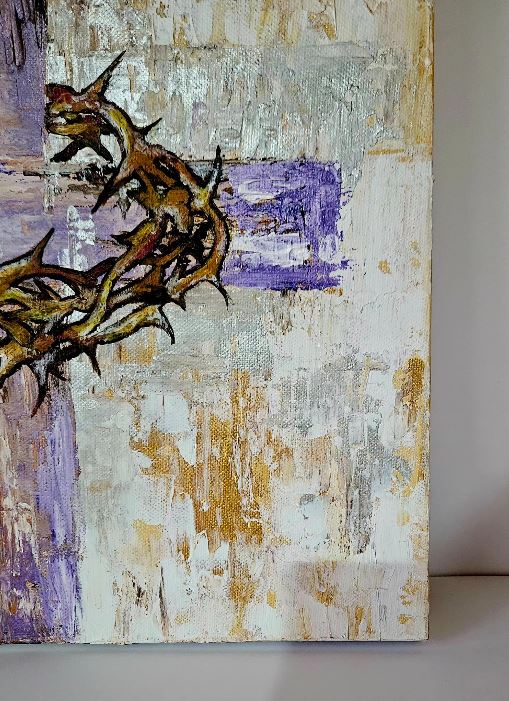 Crown of Thorns – Acrylic Painting